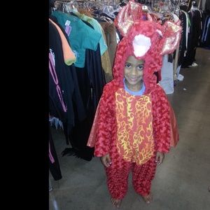 Red Dragon Costume 6 Toddler